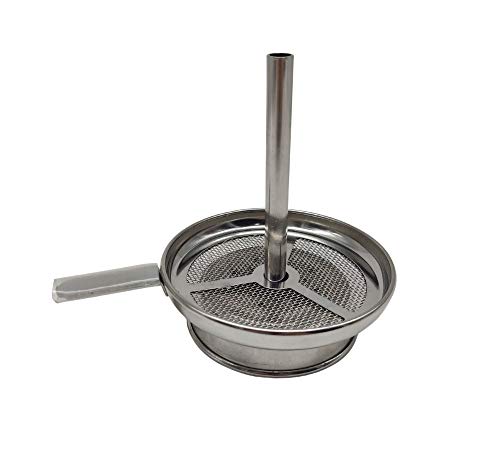 DOJA Barcelona | Shisha Kopf Kaminaufsatz | Durchmesser 9,5cm Stahl | Hookah Kamin Phunnel Schornsteintopf…
