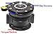 Desmond DLB-65 65mm Leveling Base for Tripod w Easy Grip Butterfly Lock Collar 40lb Max Load +/-15° Tilt