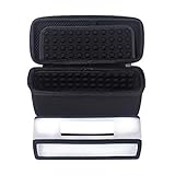 Stoßdämpfende Polsterung an allen Seiten zur sicheren, geschützten und organisierten Aufbewahrung Ihres Bose-Lautsprechers und Zubehörs.