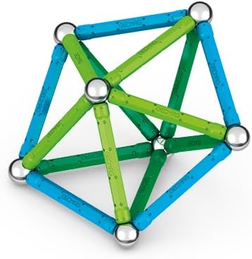 Miniatura 6 de Geomag Juguetes magnéticos clásicos para niños a partir de 8 años, 60 imanes educativos STEM para niños, bloques magnéticos hechos en Suiza,