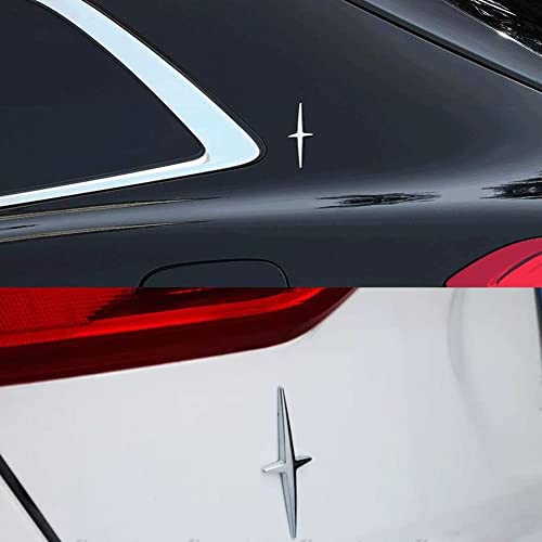 Image of 3D Cars Sport Badge Metal Sticker, Body Car Rear Trunk Fender Side Emblem Badge Decal Logo Compatible with Lincoln MKS MKT MKX Navigator Continental Corsair Aviator