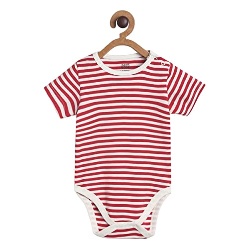 Image of miniklub Infant Boys Pack of 3 Pure Cotton Bodysuits