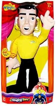 The Wiggles Sam Singing Plush Soft Doll Toy Amazon Co Uk Toys Games