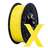 X Filament PLA 1.75 mm 1000g Filamento para Impresión 3D Fabricado en Europa de X To Print (Sunny Yellow)