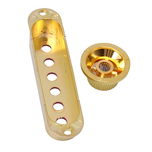 Cache-micros dorés pour guitare électrique sur scène et studio - 3