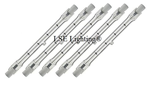 5Pack - J Type 118mm Double Ended 120 Volts 200 Watt T3 Halogen Bulb 120V 200W