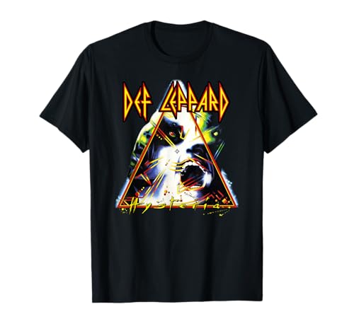Def Leppard Hysteria Rock Music Band Camiseta