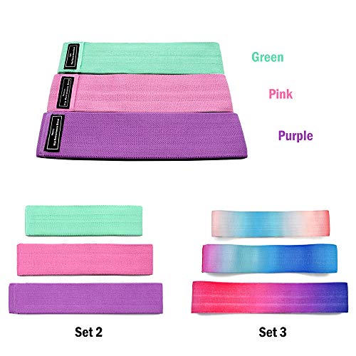 Andoer 1 PCS Exercício Resistance Loop Band Elastic for Yoga Home Gym Training