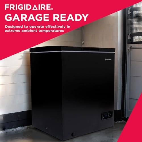 Frigidaire EFRF5003-BLACK Chest Deep Freezer-Garage-Ready thumb #2