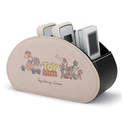 トイストーリー リモコンスタンド リモコンラック ペン立て 家庭用収納ボックス 多機能収納ボック 卓上小物収納ケース デスクペンホルダー オフィス収納ホルダー リモコン置き 化粧品収納 コーヒーテーブル ドレッシング 人気