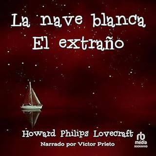 Diseño de la portada del título La nave blanca / El extra&ntilde;o