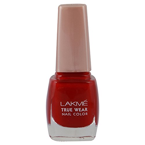 LAKMÉ True Wear Nail Polish & True Wear Nail Polish, Reds & Maroons, Glossy Finish, 9ml - Image 3