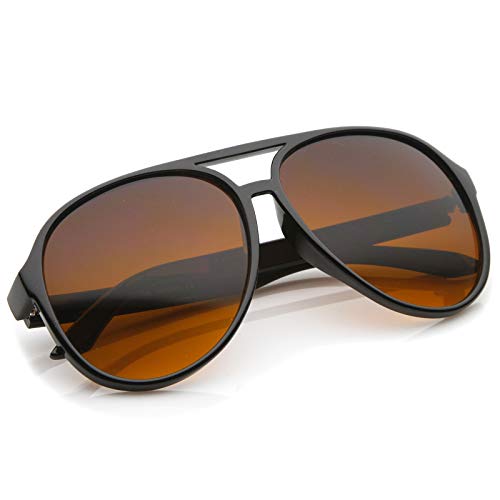 zeroUV Retro Large Blue Blocking Lens Aviator Sunglasses 60mm4