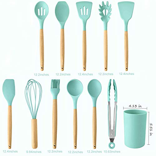 Silicone Cooking Utensils Kitchen Utensil Set - Image 2