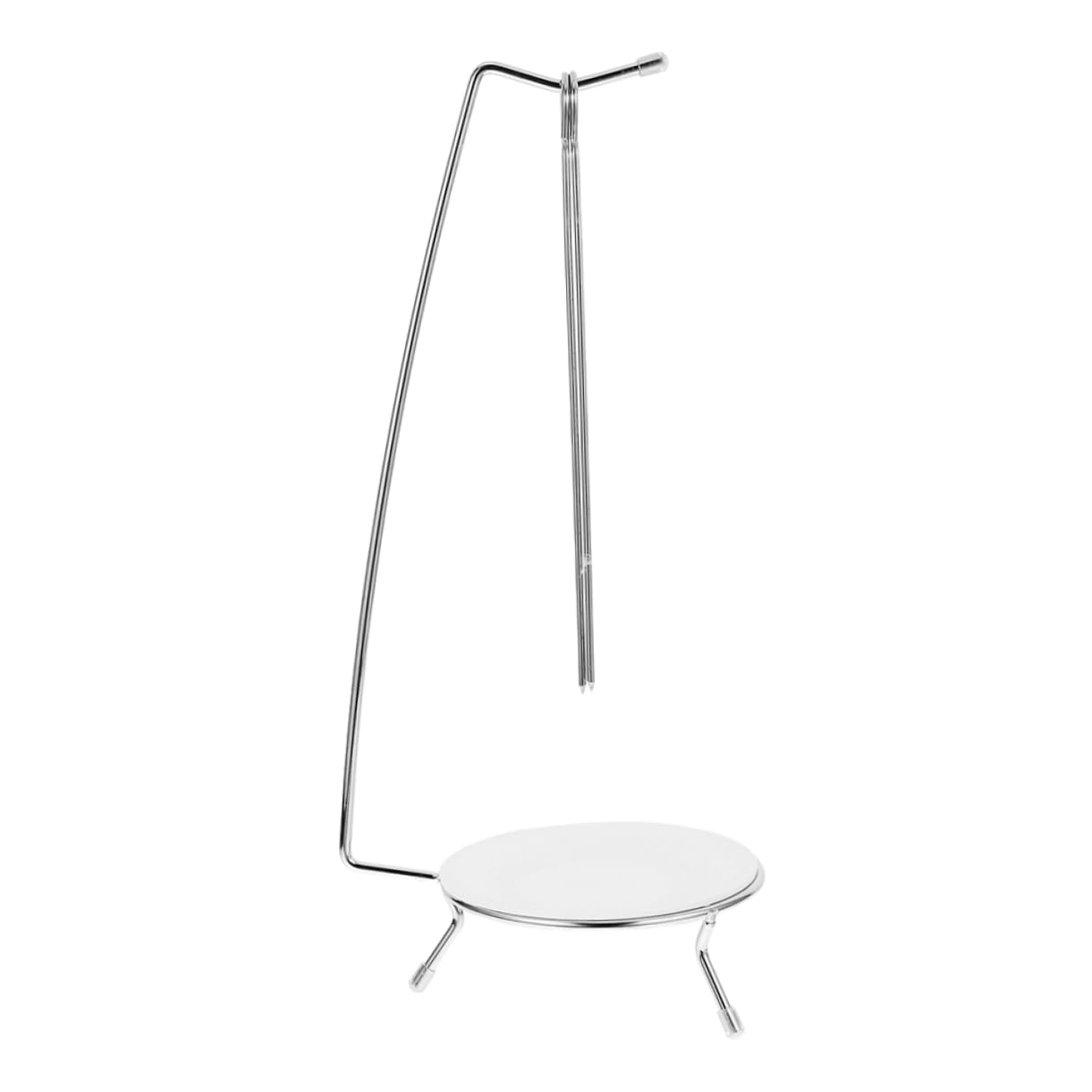 Cabilock 2Sets Stainless Steel Kebab Hanger Skewers Rack for Grilling Ergonomic Design Bbq Utensil Holder for Outdoor Cooking and Versatile Bbq Accessories