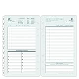FranklinCovey - Original Two Page Per Day Ring-Bound Planner (Pocket, Jan 2025 - Dec 2025)