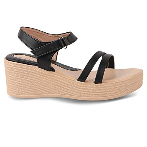 Image of MOSAC Stylish Fashionable Casual Wedges Heel Sandal For Women's And Girl's