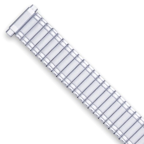 deBeer Women's Expansion Stretch Watch Band - Silver (fits 11mm to 13mm)