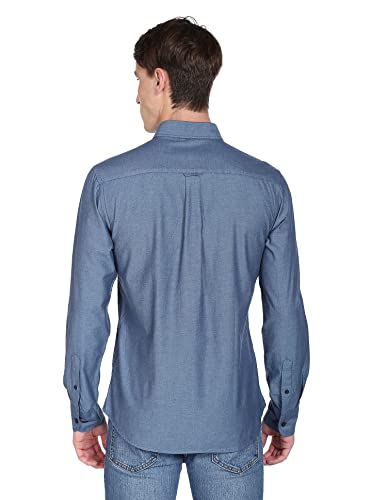Image of U.S. Polo ASSN. Men's Cotton Striped Slim Fit Shirt