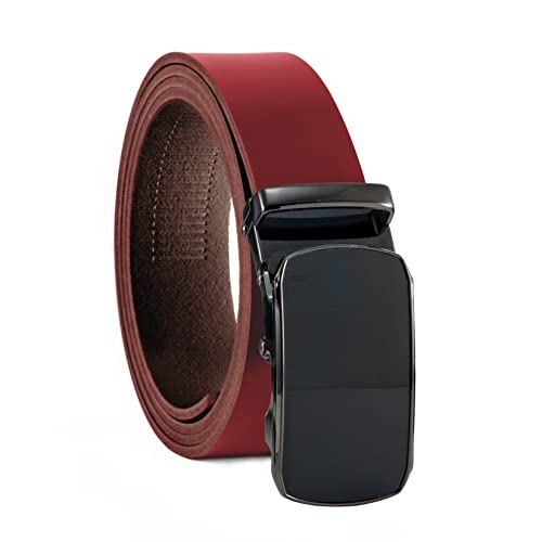 Ceinture largeur 35 mm homme avec cliquet automatique cuir