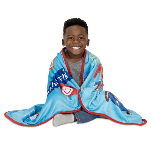 Couverture peluche Paw Patrol interactive et musicale au confort extra chaud