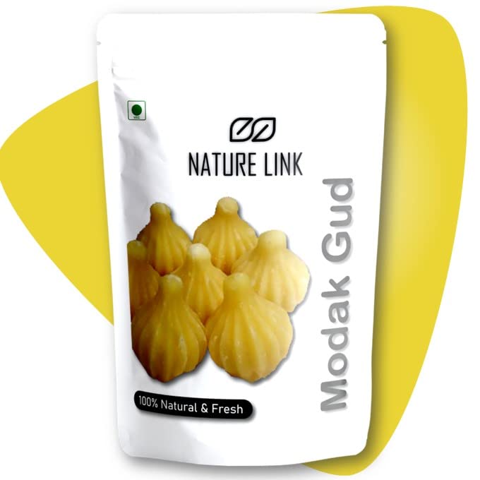 Nature Link Modak Gur/Shape Jaggery Gud 5PC (Fresh, Pure, Natural, No Preservtives, Chemicals Free) (B0B4RQ8499) Amazon Price History, Amazon Price Tracker