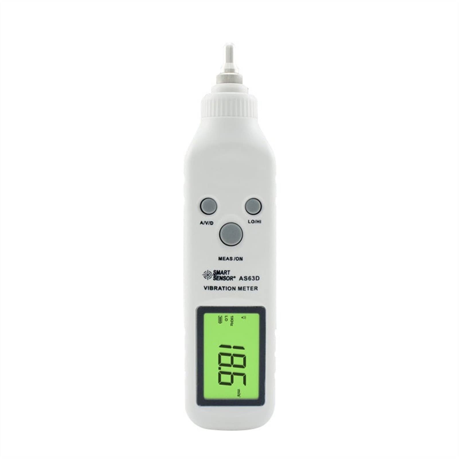 Soywim One Color Digital Vibration Meter, Vibration Meter Digital Tester Handheld Sensor High Precision Accelerometer