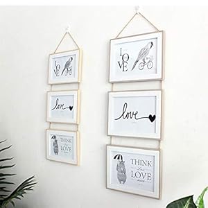 Triple Hanging Picture Frame,vertical collage picture frames,Rustic Wood Picture Frames on hemp rope wall hanging vertical gallery decoration-Rustic 4x6 Picture Frame-3 Sets (burlywood, 6) Triple Hanging Picture Framevertical collage picture framesRustic Wood Picture Frames on hemp rope wall hanging vertical gallery decoration Rustic 4×6 Picture Frame 3 Sets burlywood 6