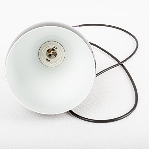 Vintage Pendant Light E27 E26 Base Pendant Light Shade Lamp Fixture Modern Ceiling Hanging Light Dining Room Light Black Metal Pendant Lamp Shades 110V 60W … #TOP6