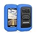 Produktbild kwmobile Hülle kompatibel mit Bryton Rider 530 - Silikon GPS Fahrrad Navi Cover Case Schutzhülle - Blau