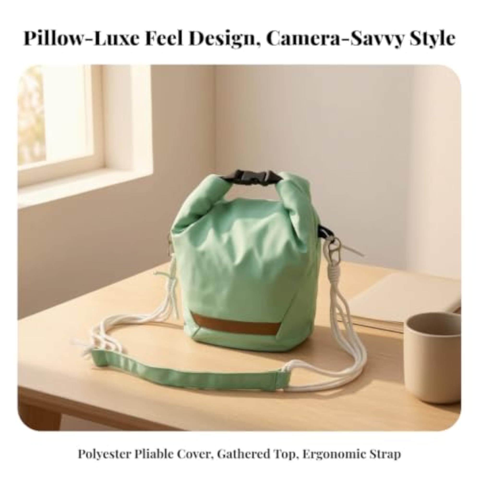 Lightweight Slouchy Camera Bag for Photographers