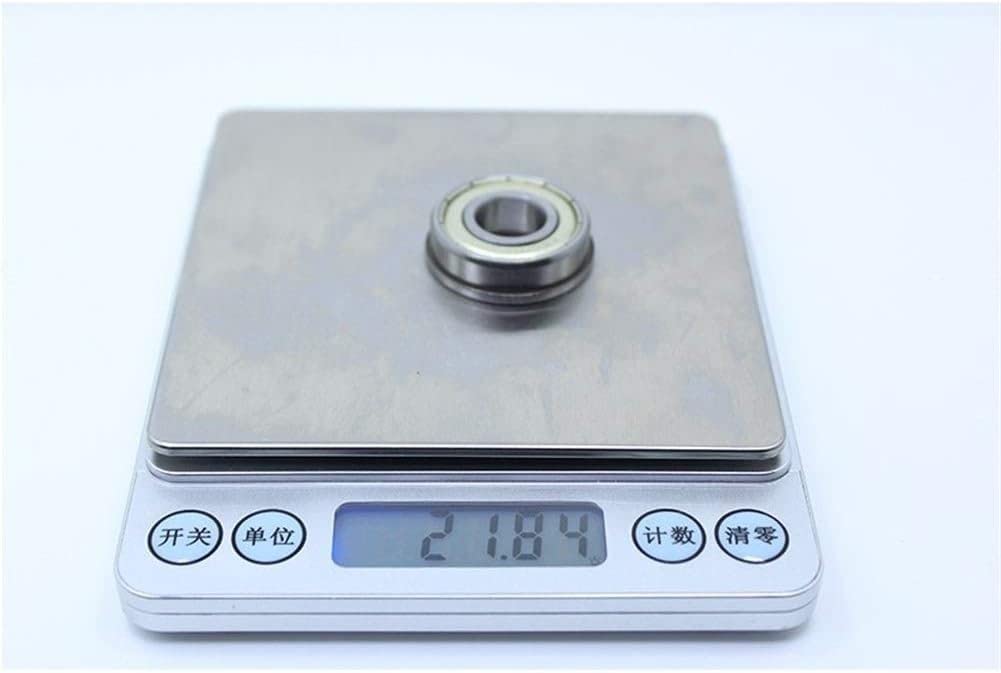 F6001ZZ Rodamiento de brida 12 x 28 x 8 mm ABEC-1 rodamientos de bolas de ranura profunda con brida F6001 Z ZZ