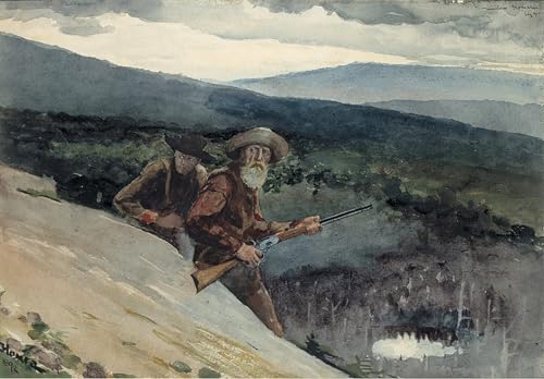 Tableaux sur toile pour habiller un mur vide grand poster Winslow Homer 60x90cm