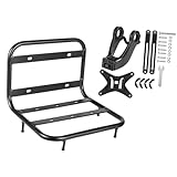 Menolana Bike Front Rack Carrier Universal Simple Installation Bicycle Front Fork Rack Luggage Shelf for Riding Equipment