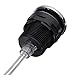 GOZAR 25V-250V Interruptor De Baño Neumático Aire Botón Kit De Basura Eliminación...