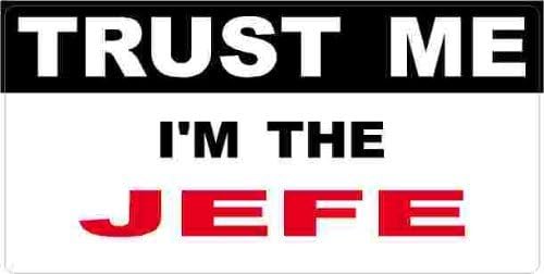3 - Jefe Trust Me Tool Box Hard Hat Helmet Sticker H449