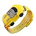 Reloj Niño XYBB Coche Niños Reloj Juguete para bebé Reloj Innovador con Forma de Coche Juguete Reloj Niños Amarillo