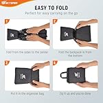 SKYSPER Small Hiking Backpack 10L Foldable Daypack Packable Lightweight Hiking Daypack Travel Day Pack for Women Men - Image 2