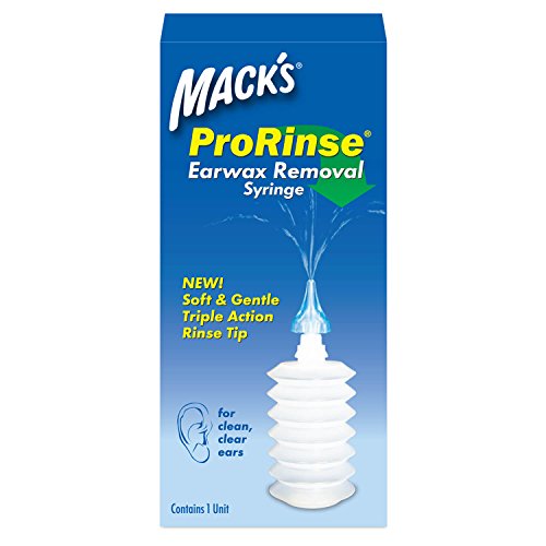 Mack's ProRinse Ear Wax Removal Syringe - Ear Syringe with Triple-Action Rinse Tip