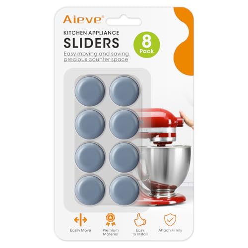 Aieve Appliance Sliders, 8 Pcs...