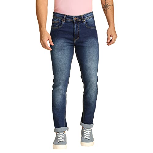 Image of High Star Men Slim Fit Light Fade Jeans | Men Jeans