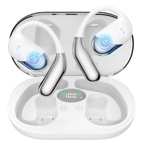Paekole AI Translation Earbuds Real Time - Audifonos Traductores Inglés Español, 3-in-1 Translator Device, Supports 198 Languages & Accents, Open Ear Earbuds with Charging Case,Vanilla White