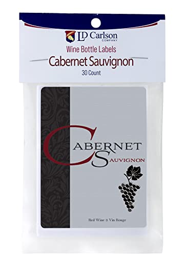 Cabernet Sauvignon Wine Labels 30/Pack Varietal Collection