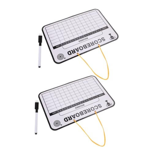 2 piezas tablero marcador de puntuación para golf miniatura 1