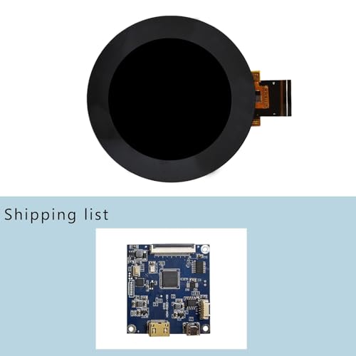 Image of 2.8 inch 480X480 IPS MIPI 330nit Circle LCD Touch Screen | and 40 pins H /D Controller Board