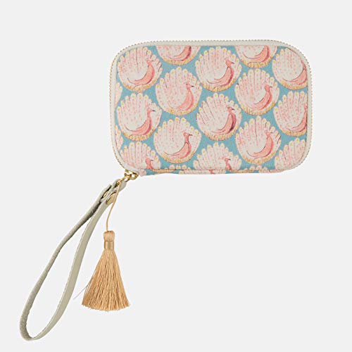Hobonich Drawer Pouch Pocket (Liberty Fabrics: Peacocks of Grantham Hall) by ほぼ日 - Used condition - US$43.70