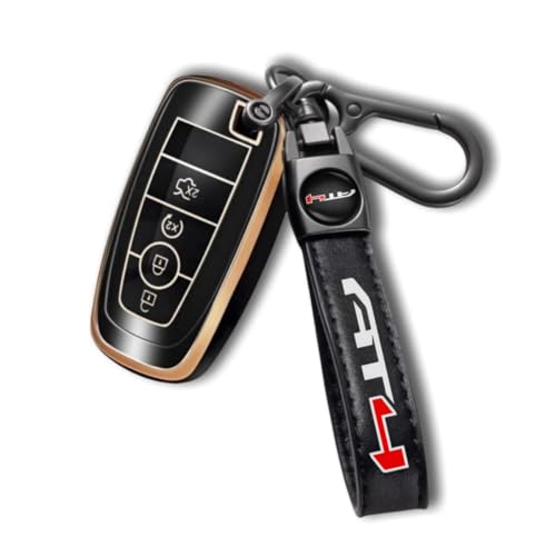 Image of Leather Car Keychain Z71 Emblem Microfiber Leather Key Chain compatible for Z71 Silverado Colorado Accessories
