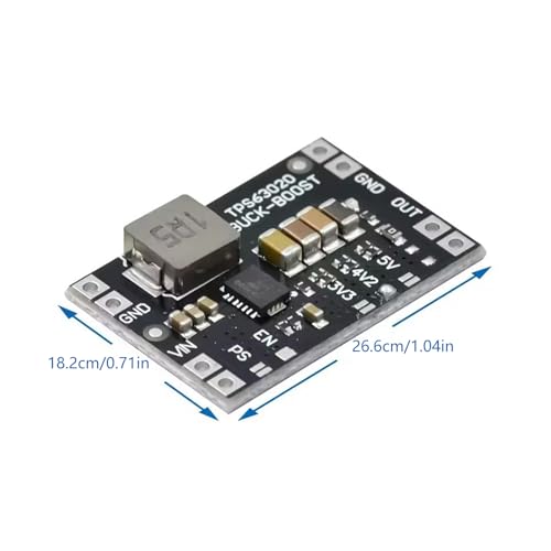 Microcontrolador ripples USB automático step up down para batería de 3.3V y 5V 3