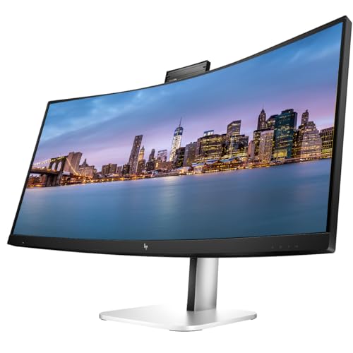 Image of HP Series 7 Pro 27-inch 727pm & 727pk 4K UHD 2160P Conferencing Monitors 2 Pack Bundled with Desk Mount Stand, USB-C Multiport G5 Dock, MK670 Wireless Keyboard & Mouse, Gel Mouse & Wrist Pad