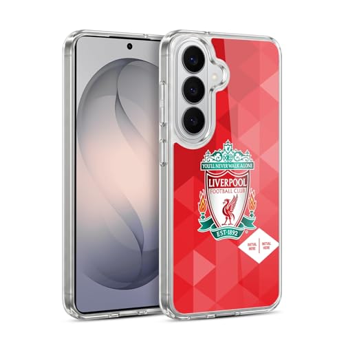 Coque Gel Samsung S26 Liverpool FC Crête Géométrique Chic